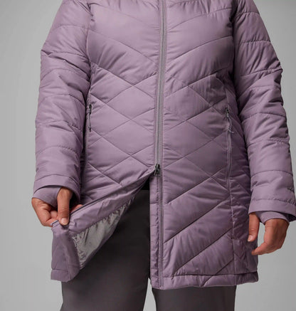 Women's Heavenly Long Hooded Jacket - Plus Size
