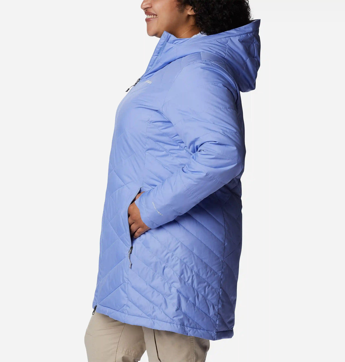 Women's Heavenly Long Hooded Jacket - Plus Size