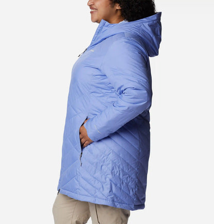 Women's Heavenly Long Hooded Jacket - Plus Size