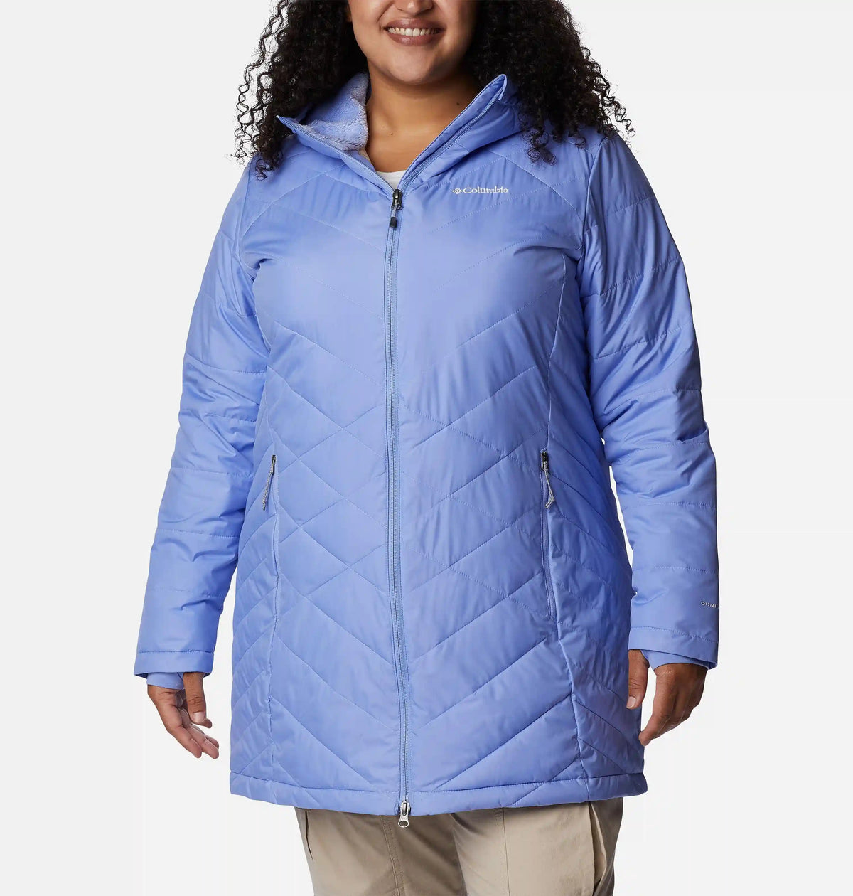 Women's Heavenly Long Hooded Jacket - Plus Size