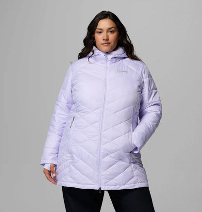 Women's Heavenly Long Hooded Jacket - Plus Size