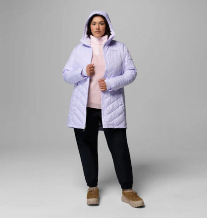 Women's Heavenly Long Hooded Jacket - Plus Size