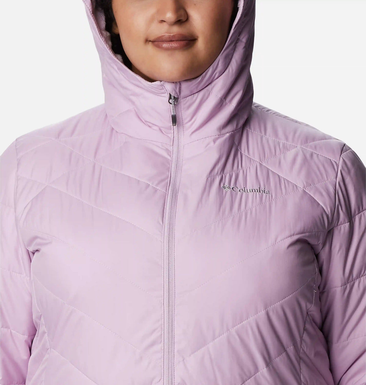 Women's Heavenly Long Hooded Jacket - Plus Size