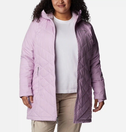 Women's Heavenly Long Hooded Jacket - Plus Size