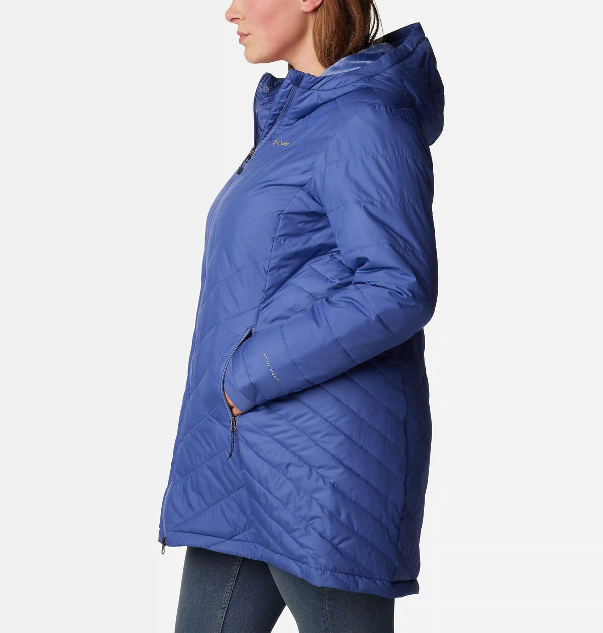Women's Heavenly Long Hooded Jacket - Plus Size