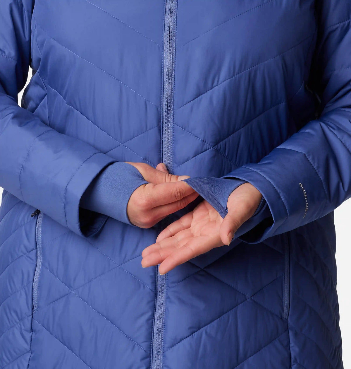 Women's Heavenly Long Hooded Jacket - Plus Size