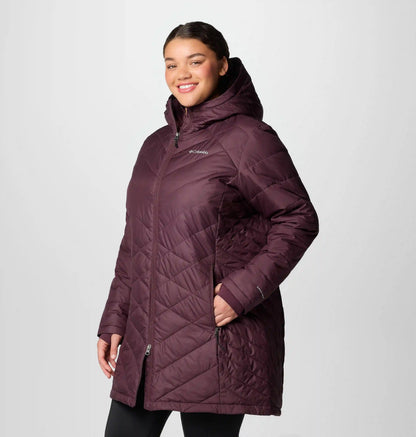 Women's Heavenly Long Hooded Jacket - Plus Size