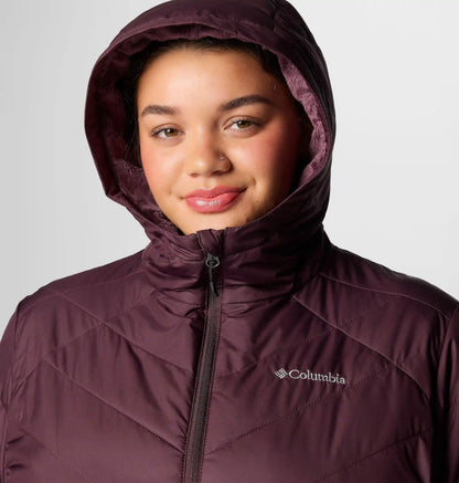 Women's Heavenly Long Hooded Jacket - Plus Size