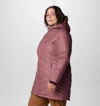Women's Heavenly Long Hooded Jacket - Plus Size