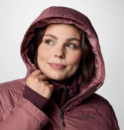 Women's Heavenly Long Hooded Jacket - Plus Size