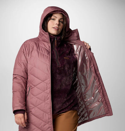 Women's Heavenly Long Hooded Jacket - Plus Size