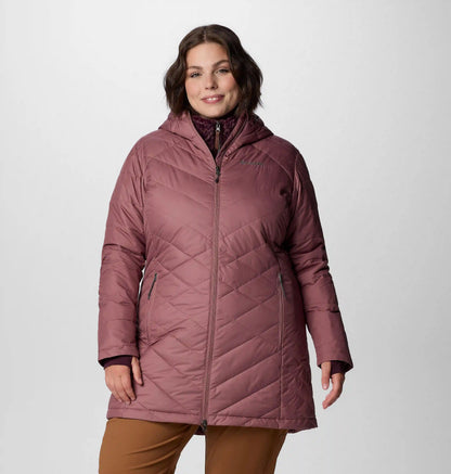 Women's Heavenly Long Hooded Jacket - Plus Size