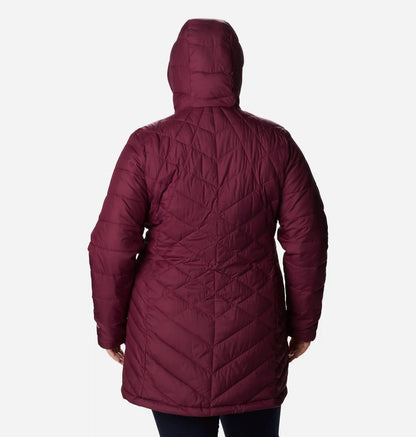 Women's Heavenly Long Hooded Jacket - Plus Size