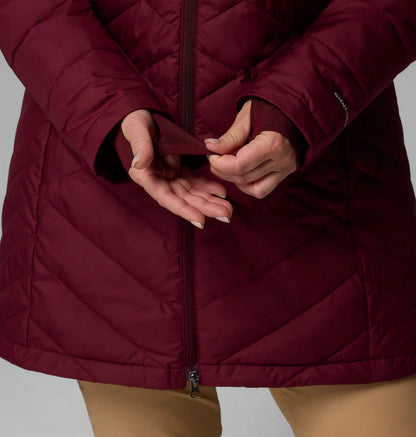 Women's Heavenly Long Hooded Jacket - Plus Size