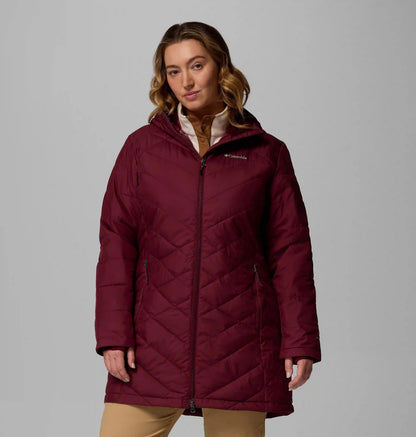 Women's Heavenly Long Hooded Jacket - Plus Size