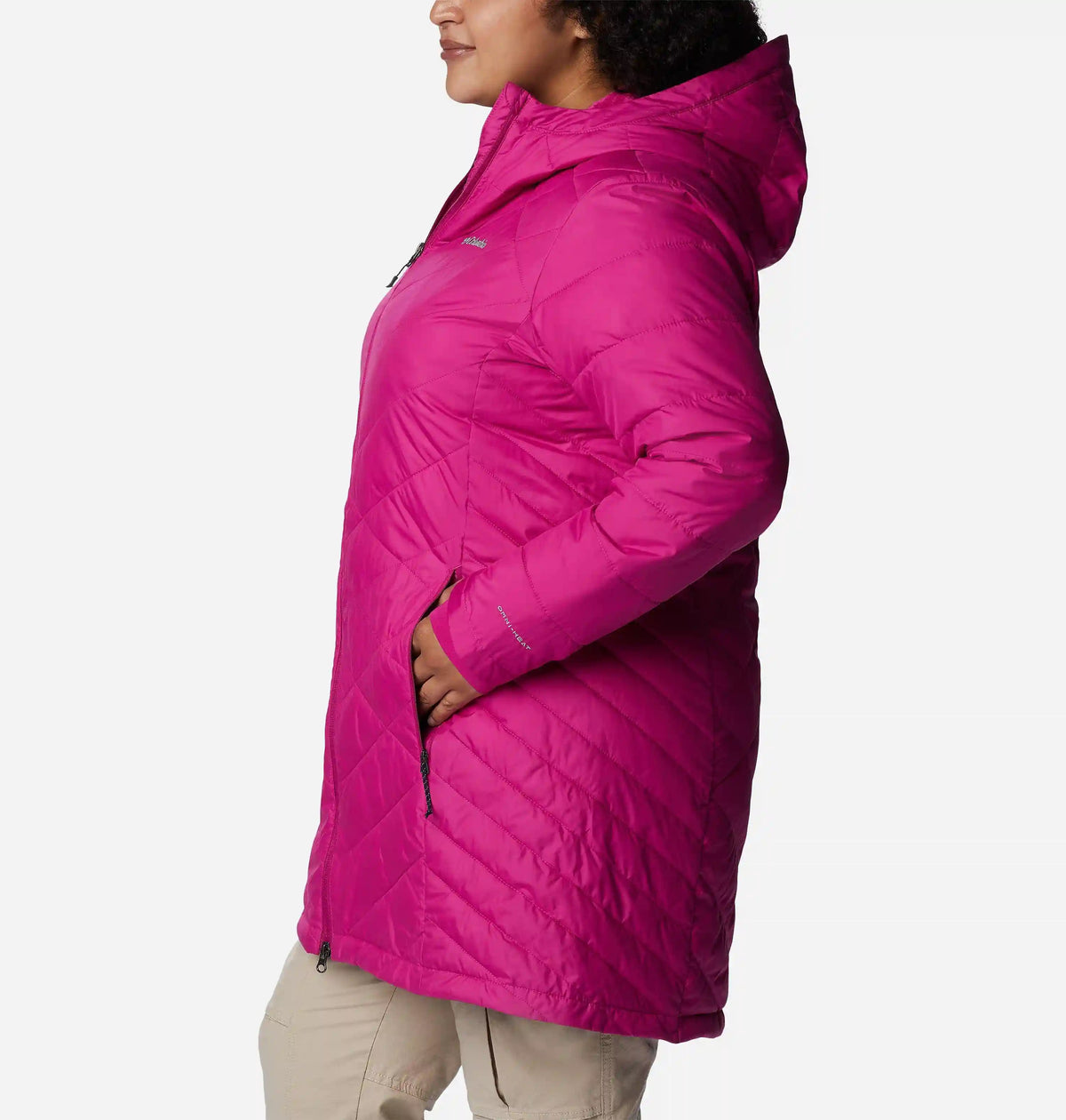 Women's Heavenly Long Hooded Jacket - Plus Size