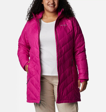Women's Heavenly Long Hooded Jacket - Plus Size