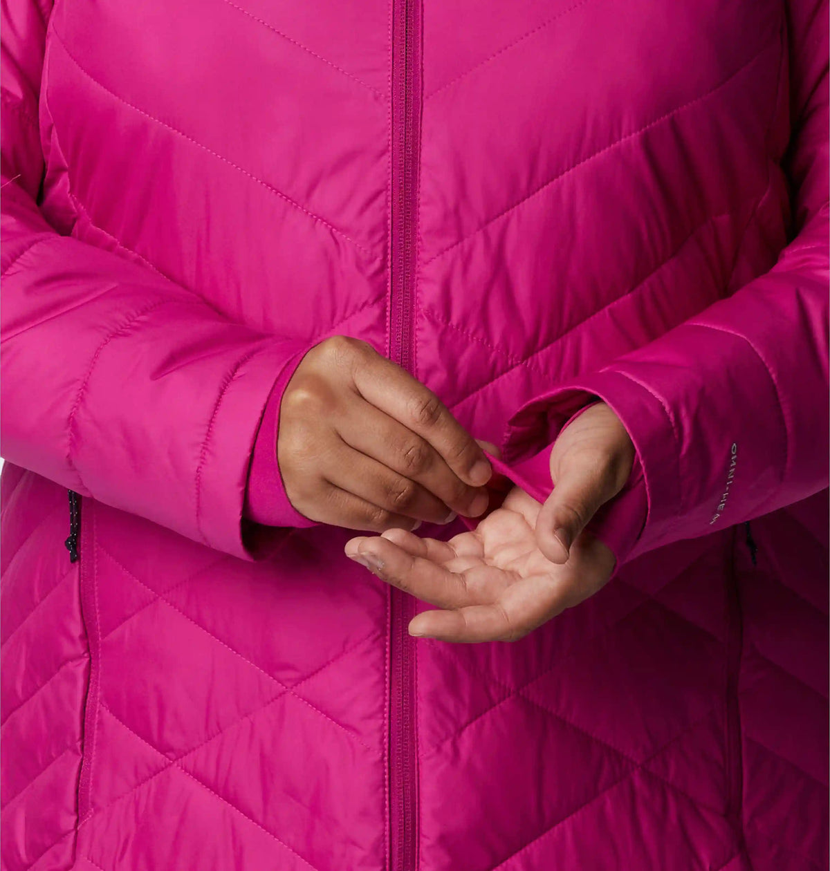 Women's Heavenly Long Hooded Jacket - Plus Size