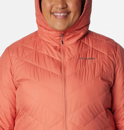 Women's Heavenly Long Hooded Jacket - Plus Size