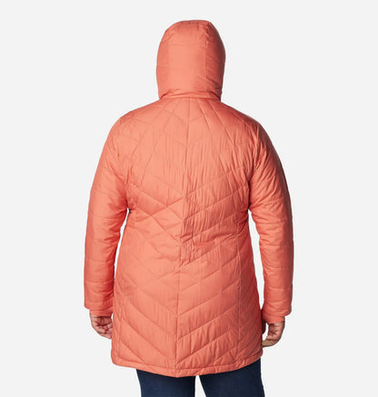 Women's Heavenly Long Hooded Jacket - Plus Size
