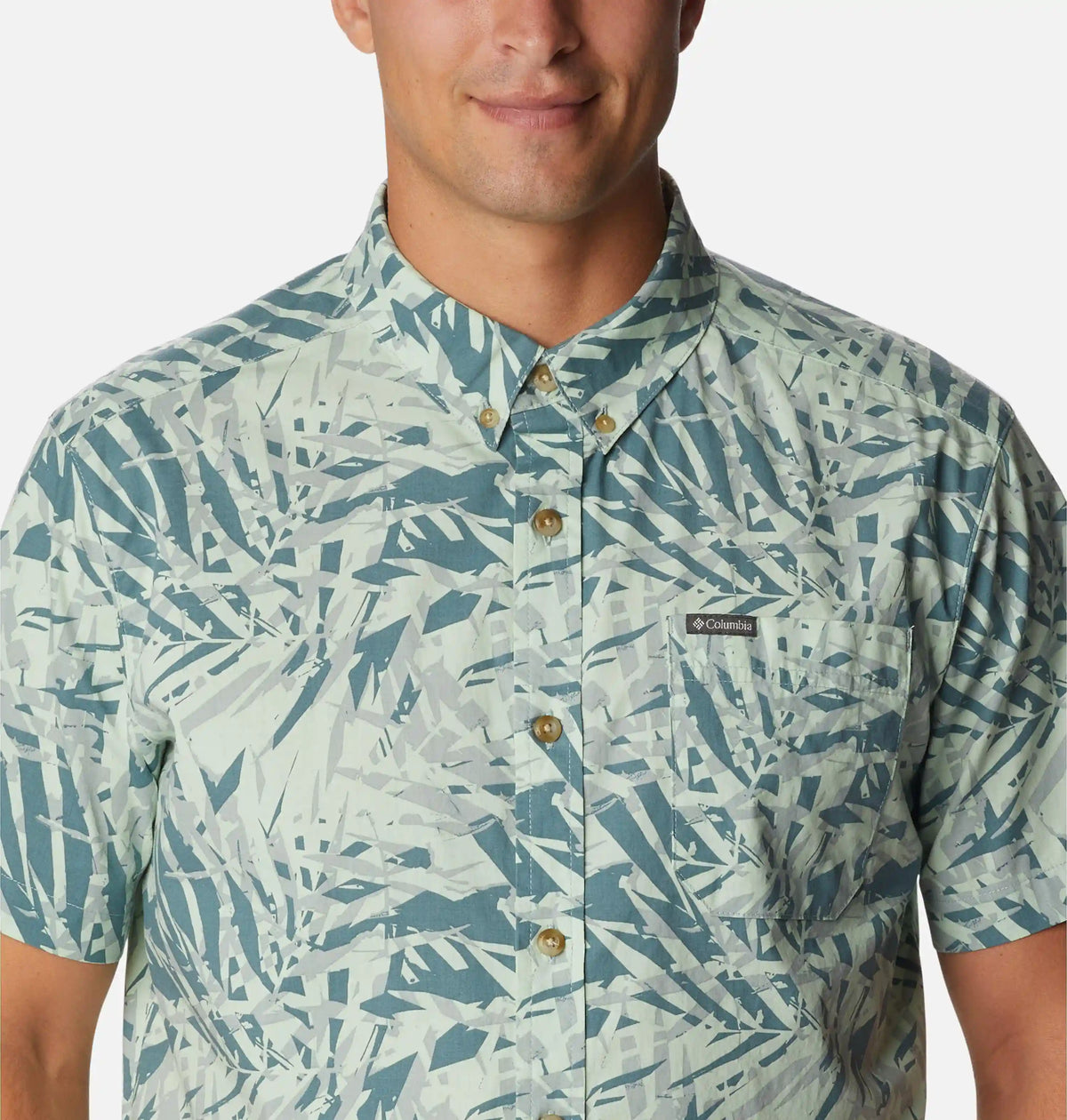 Men's Rapid Rivers Printed Short Sleeve Shirt – Tall