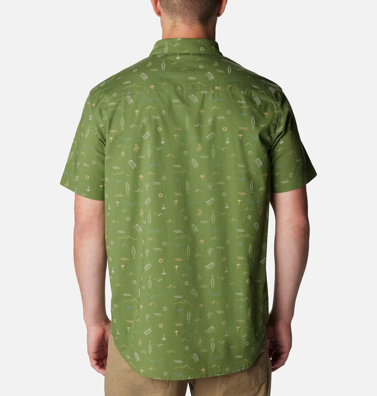 Men's Rapid Rivers Printed Short Sleeve Shirt