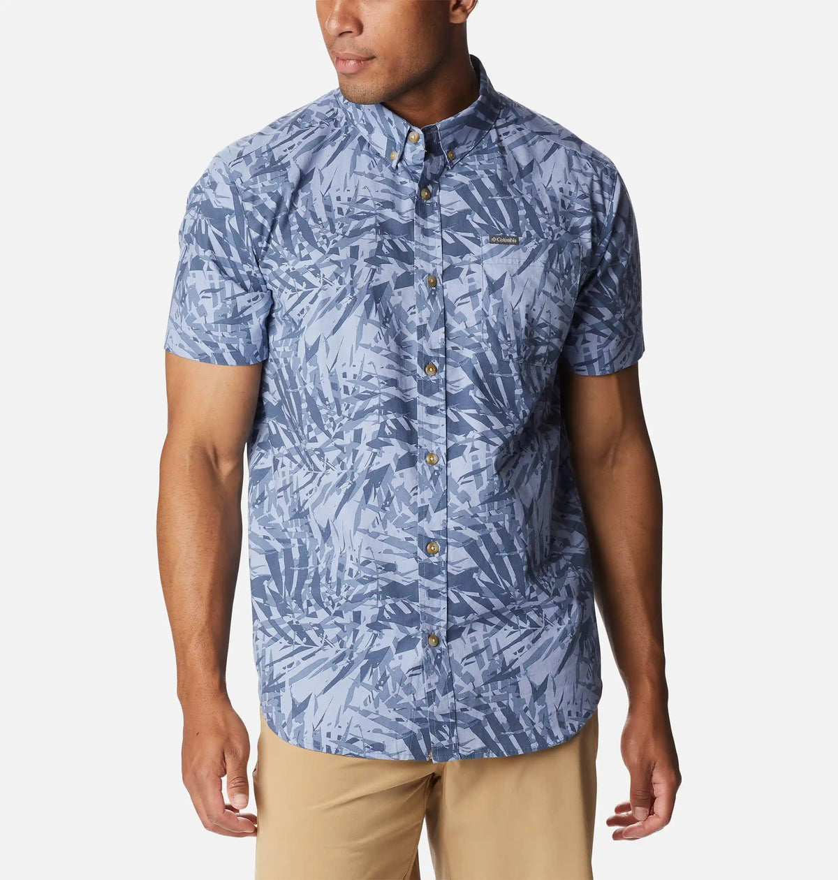 Men's Rapid Rivers Printed Short Sleeve Shirt – Tall