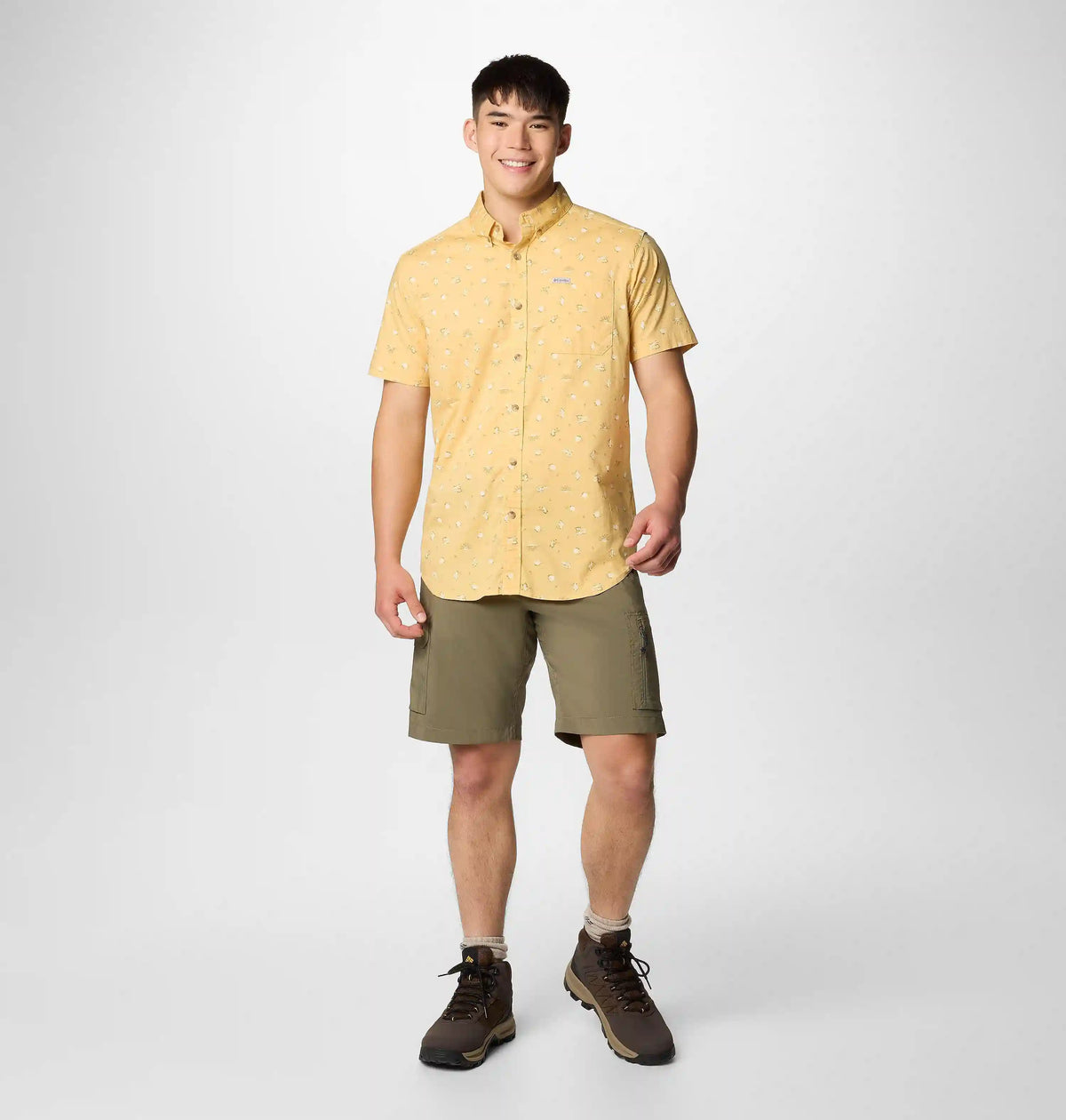 Men's Rapid Rivers Printed Short Sleeve Shirt