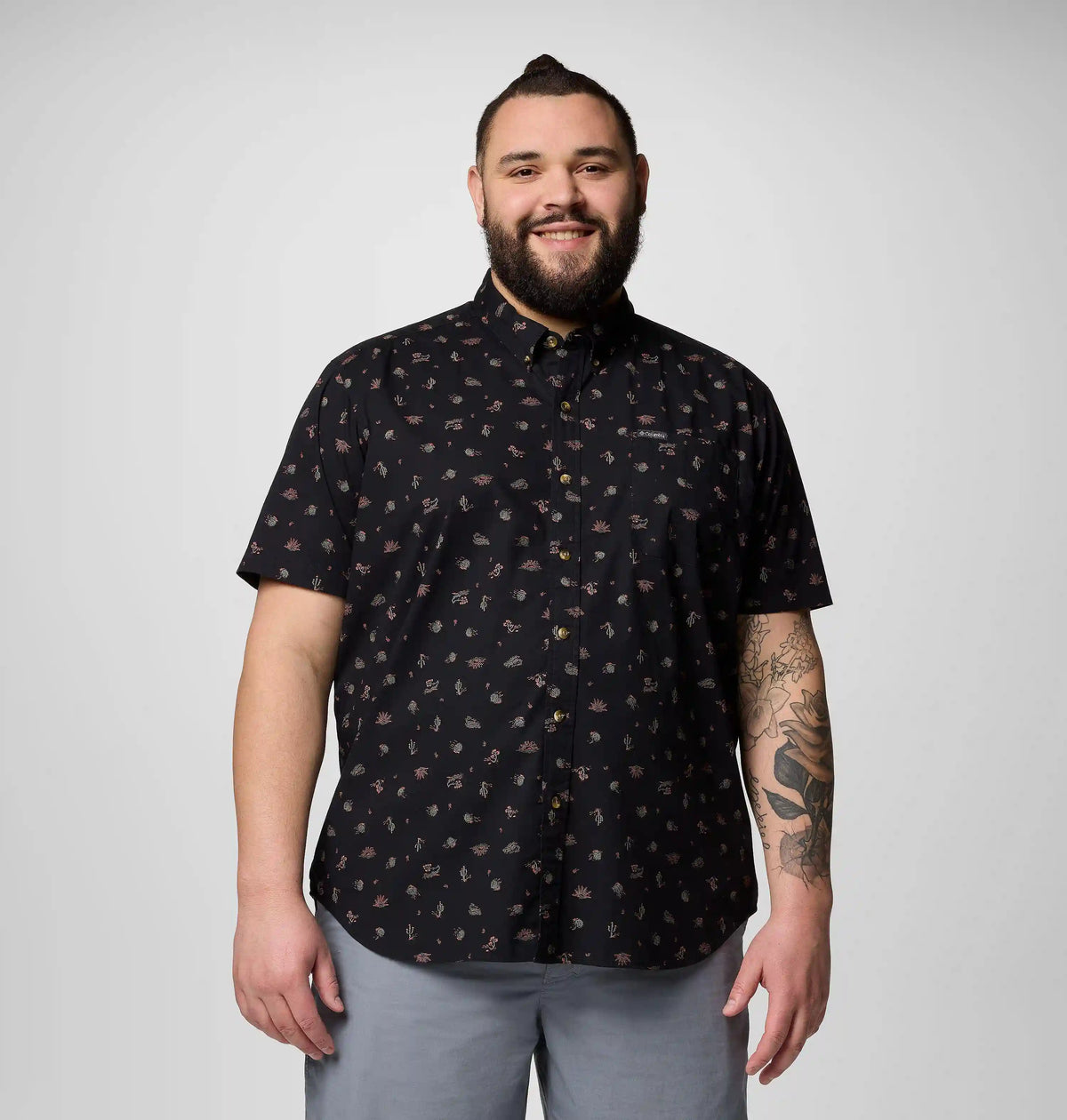 Men's Rapid Rivers Printed Short Sleeve Shirt – Big