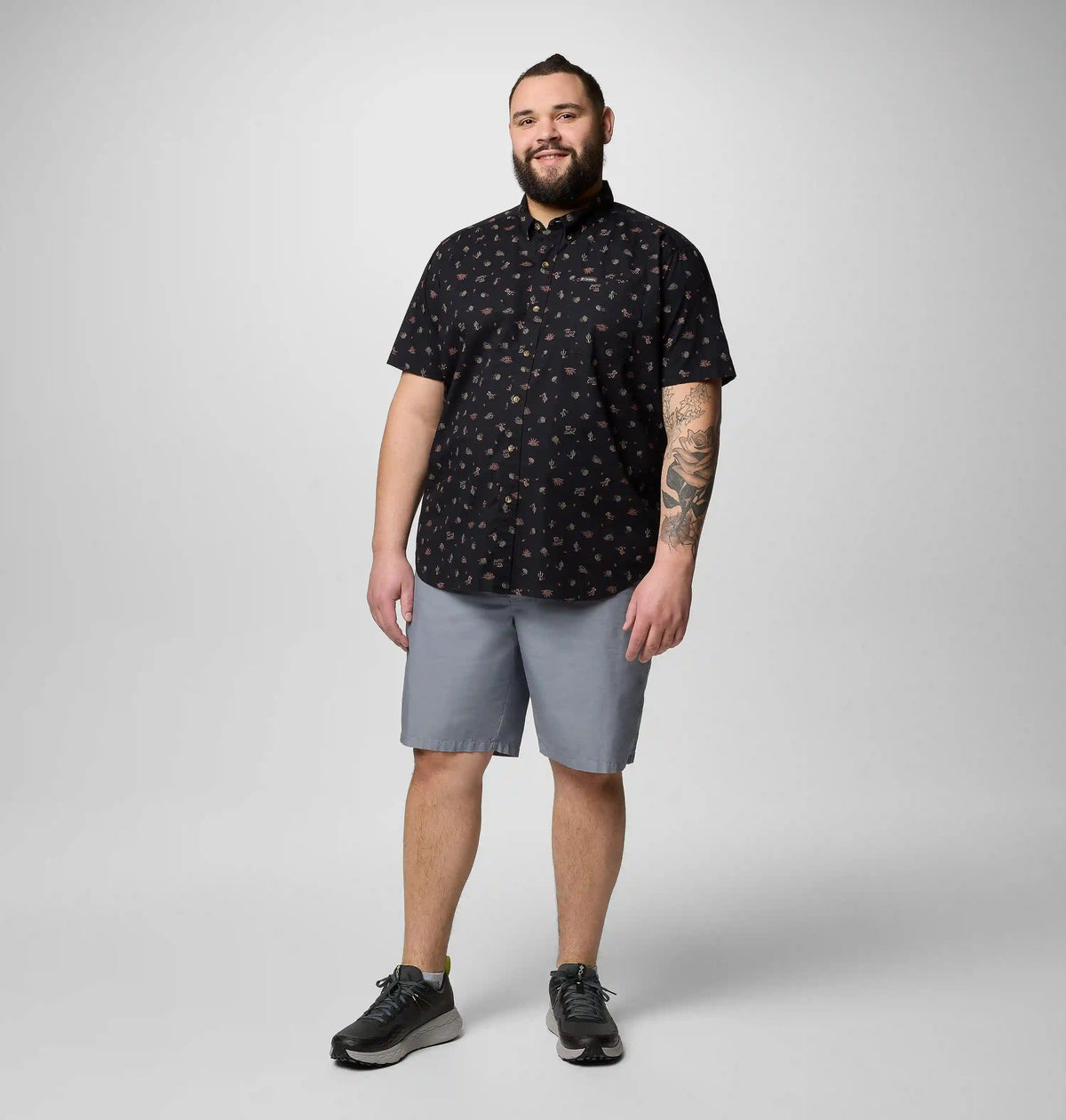 Men's Rapid Rivers Printed Short Sleeve Shirt – Big