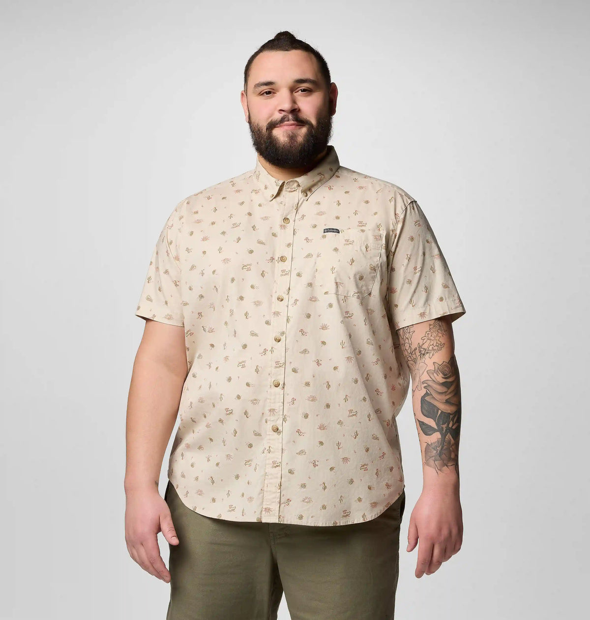 Men's Rapid Rivers Printed Short Sleeve Shirt – Big