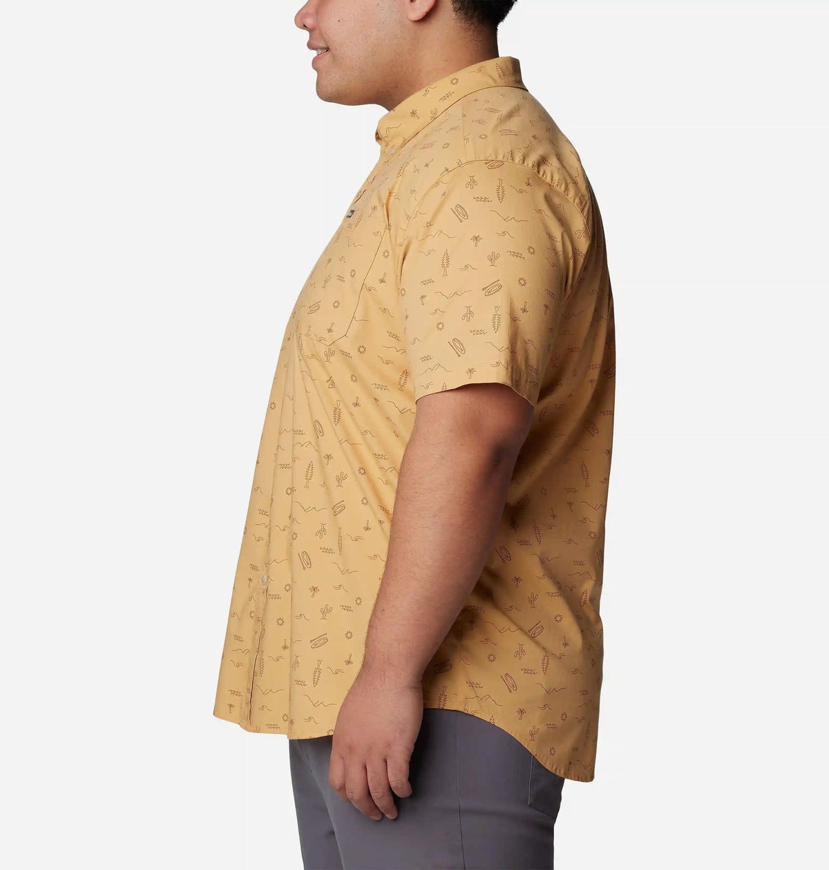 Men's Rapid Rivers Printed Short Sleeve Shirt – Big