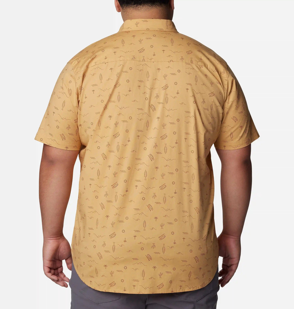 Men's Rapid Rivers Printed Short Sleeve Shirt – Big