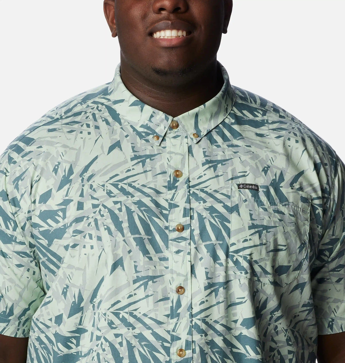 Men's Rapid Rivers Printed Short Sleeve Shirt – Big