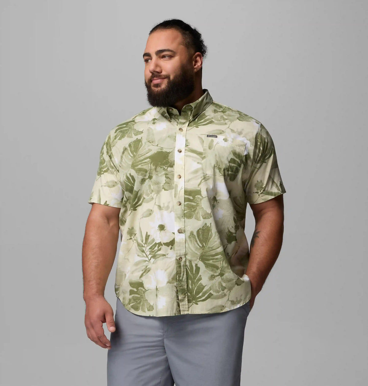 Men's Rapid Rivers Printed Short Sleeve Shirt – Big