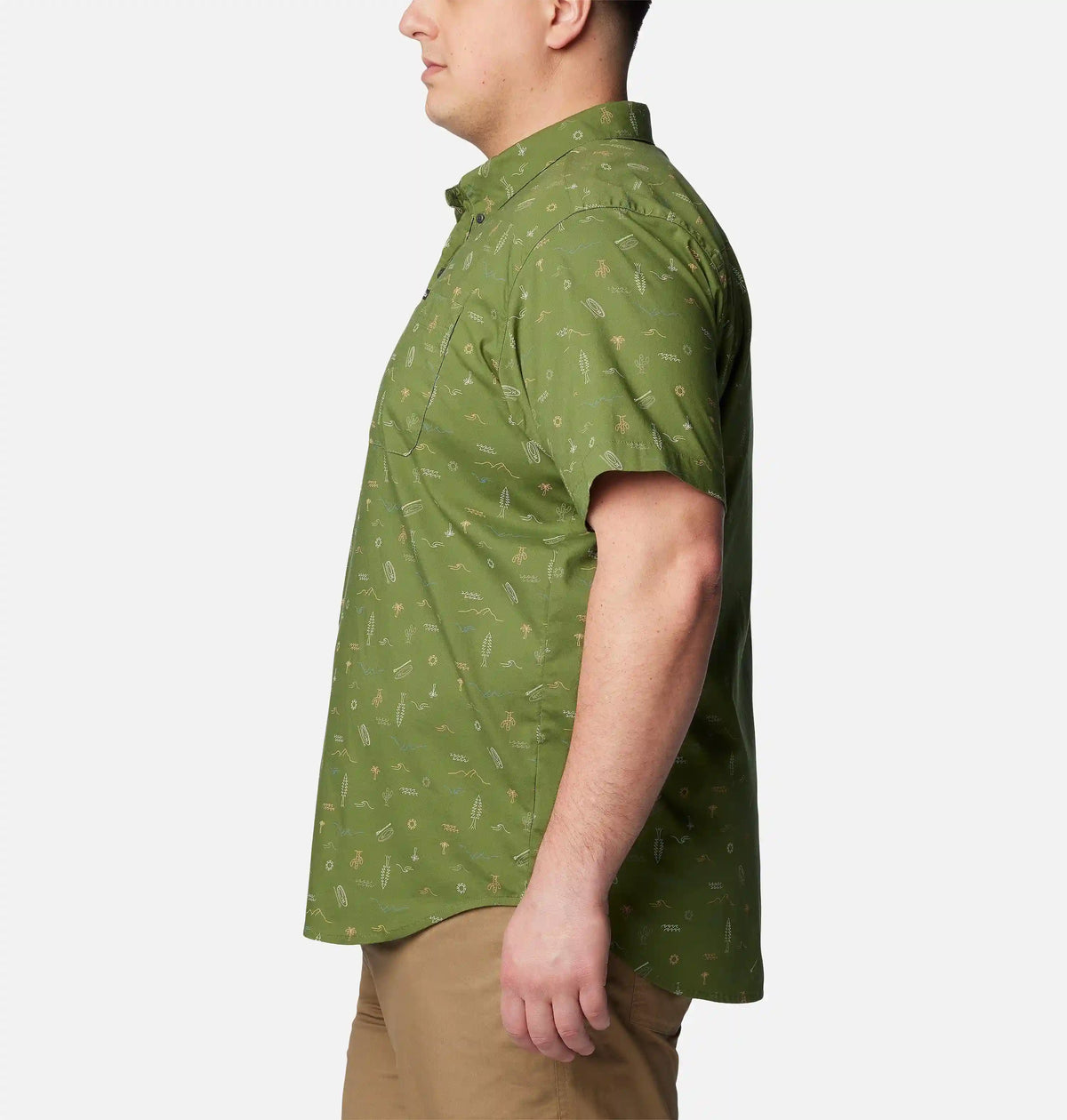 Men's Rapid Rivers Printed Short Sleeve Shirt – Big