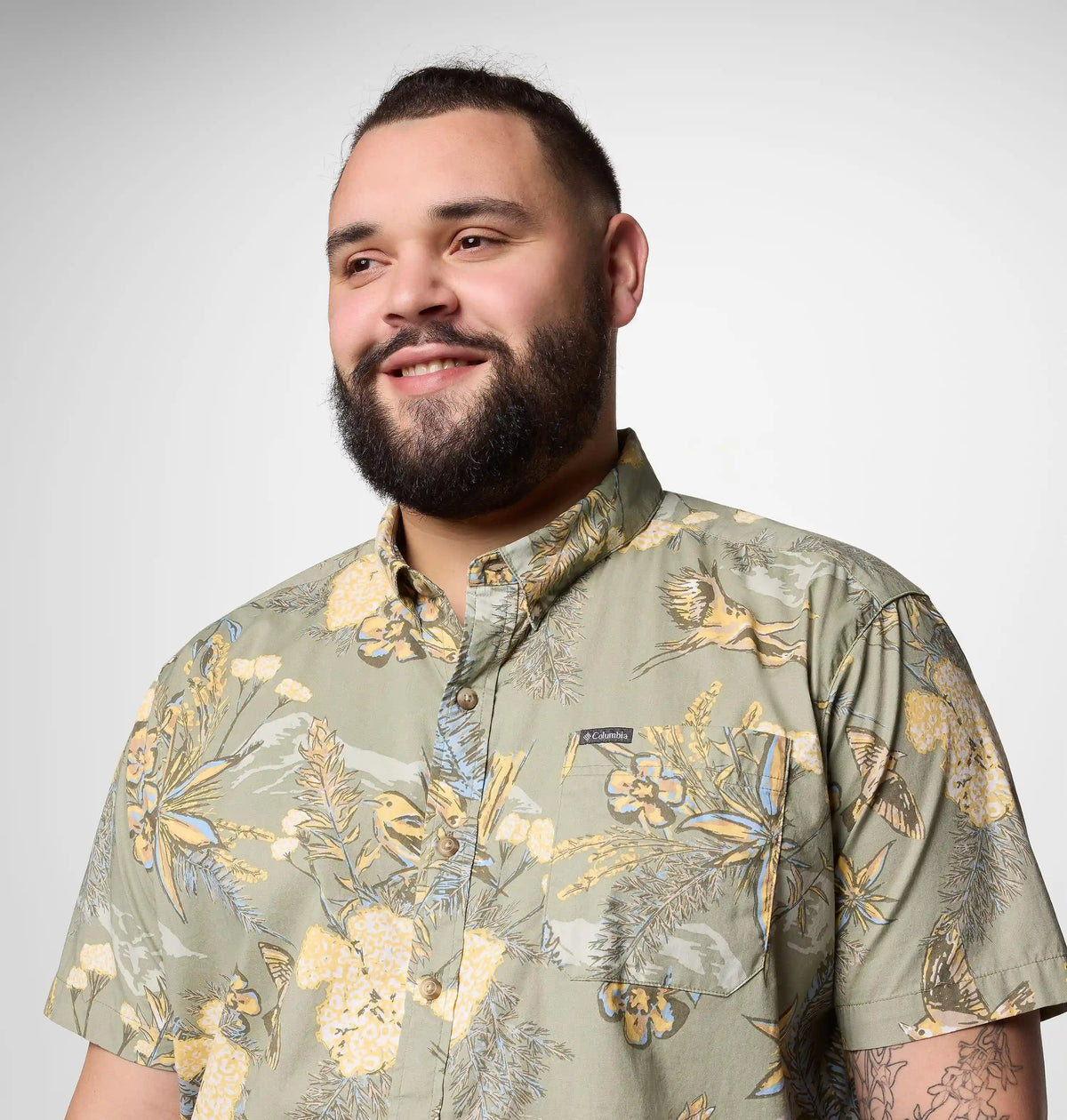 Men's Rapid Rivers Printed Short Sleeve Shirt – Big