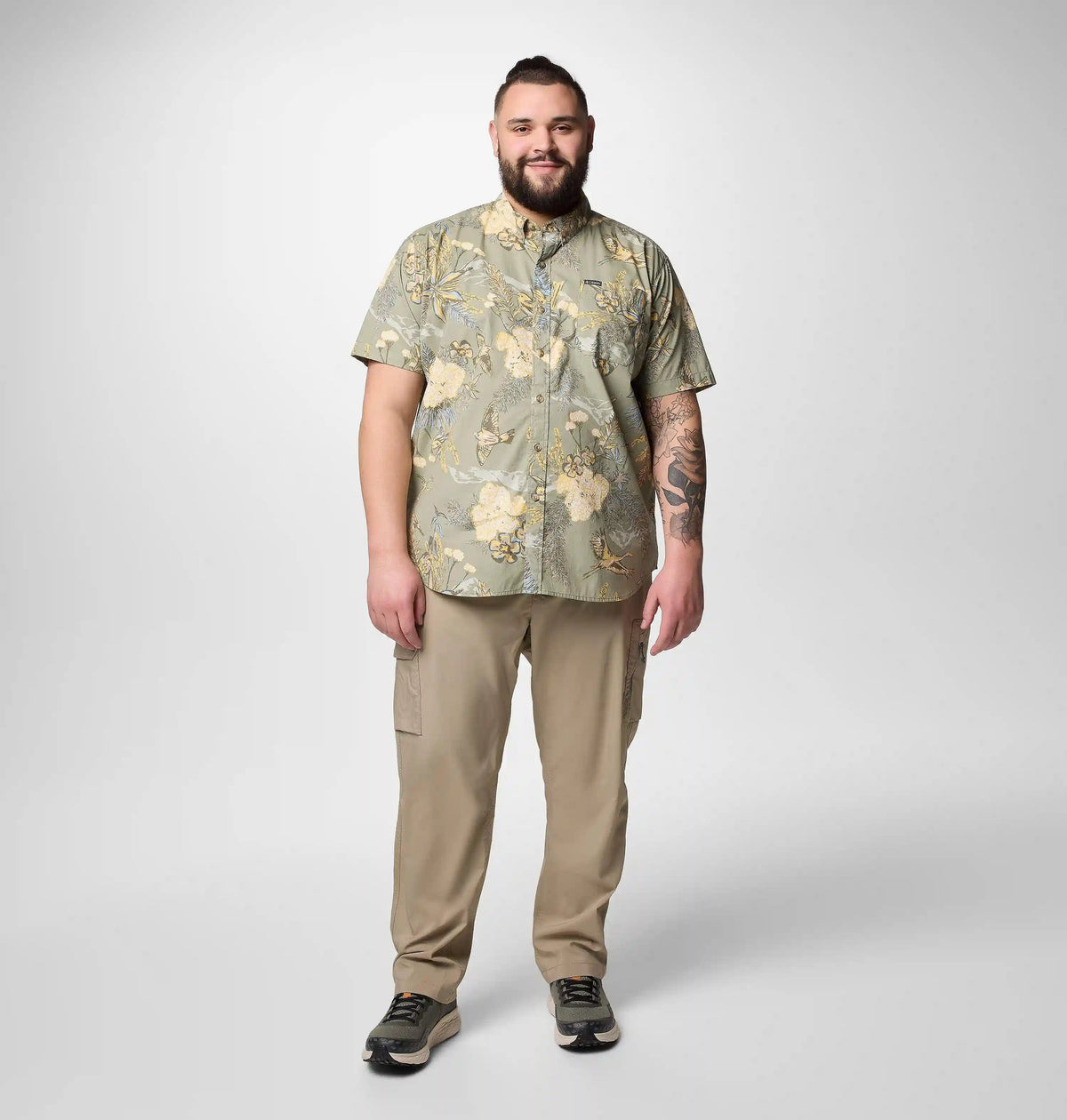 Men's Rapid Rivers Printed Short Sleeve Shirt – Big