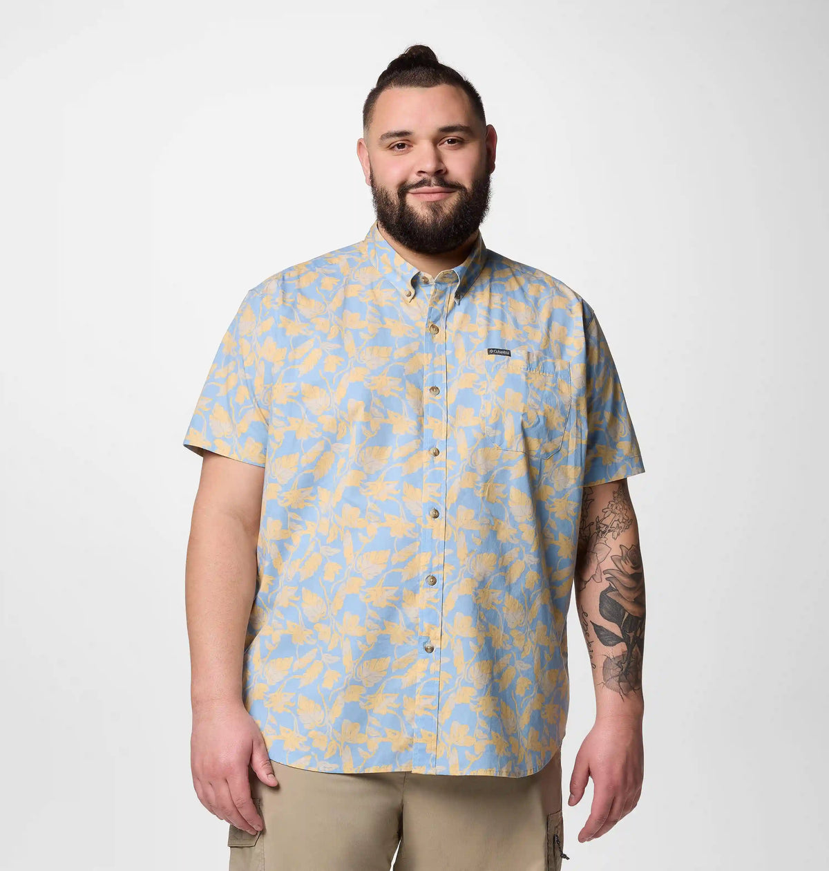 Men's Rapid Rivers Printed Short Sleeve Shirt – Big