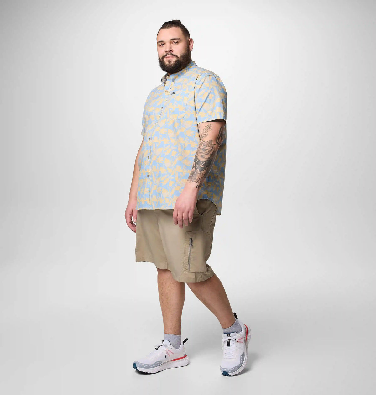 Men's Rapid Rivers Printed Short Sleeve Shirt – Big