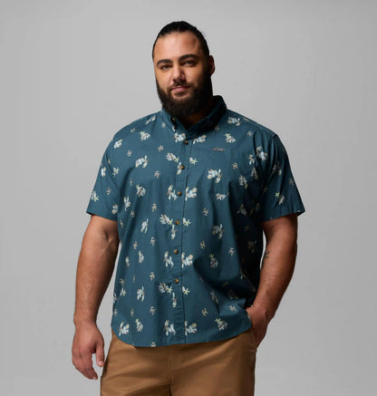 Men's Rapid Rivers Printed Short Sleeve Shirt – Big