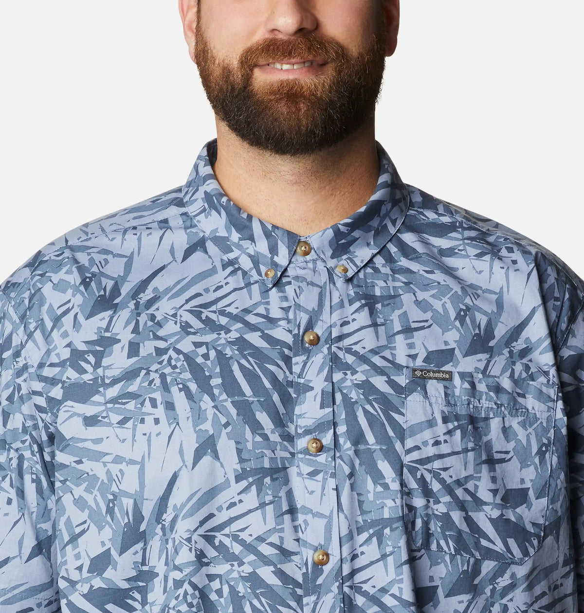 Men's Rapid Rivers Printed Short Sleeve Shirt – Big