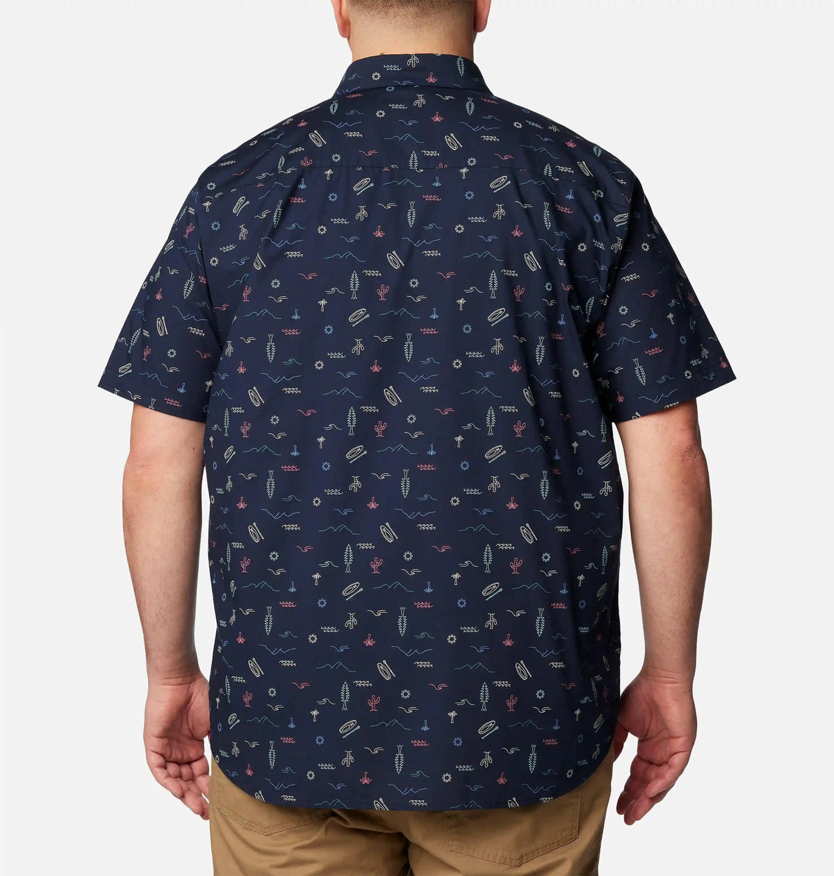 Men's Rapid Rivers Printed Short Sleeve Shirt – Big