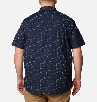 Men's Rapid Rivers Printed Short Sleeve Shirt – Big