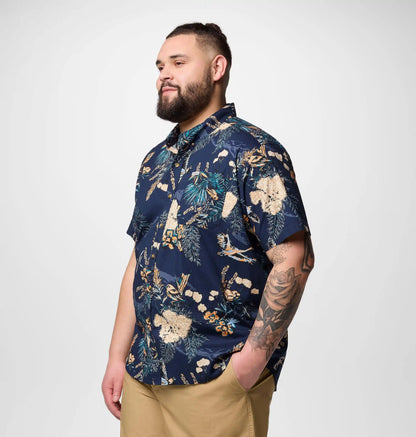 Men's Rapid Rivers Printed Short Sleeve Shirt – Big