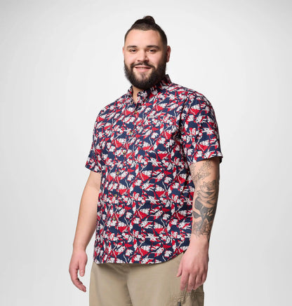 Men's Rapid Rivers Printed Short Sleeve Shirt – Big