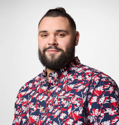 Men's Rapid Rivers Printed Short Sleeve Shirt – Big