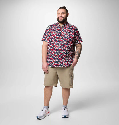Men's Rapid Rivers Printed Short Sleeve Shirt – Big