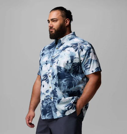 Men's Rapid Rivers Printed Short Sleeve Shirt – Big