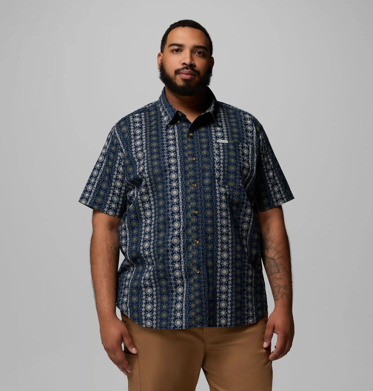 Men's Rapid Rivers Printed Short Sleeve Shirt – Big